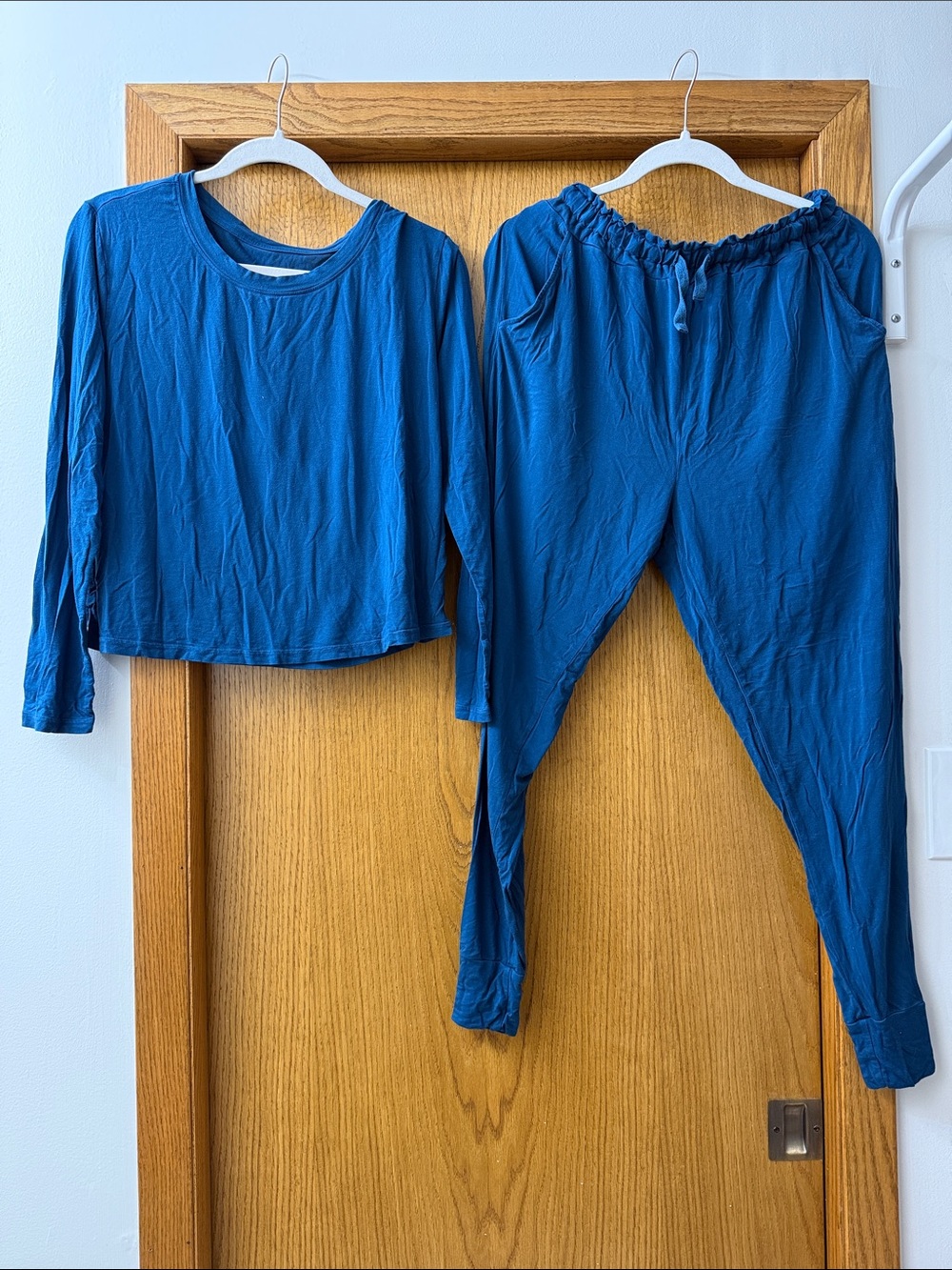 Posh Peanut Blue Women's Pajama Set
